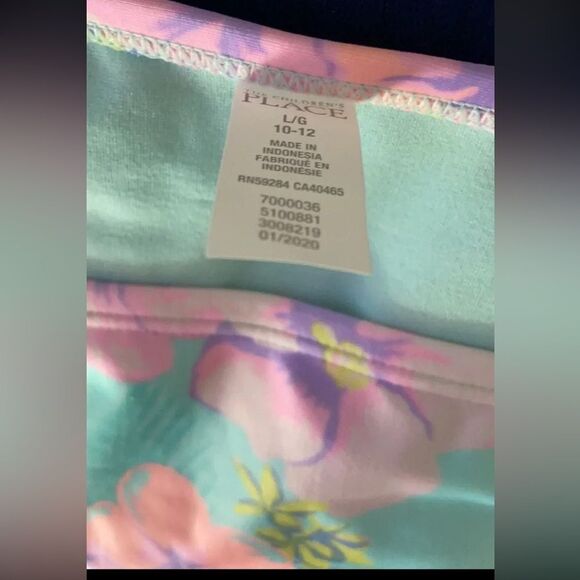 Girls floral 2 piece swimsuit - Picture 4 of 4